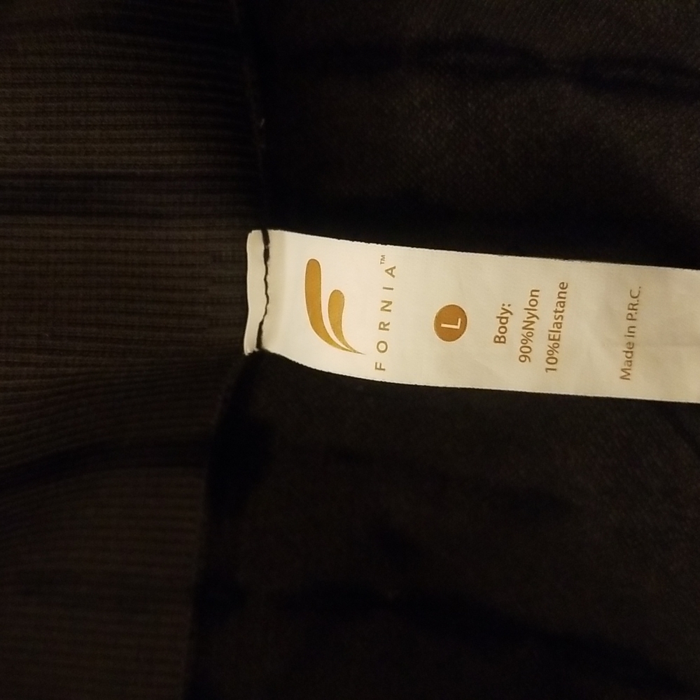 Large green and black Fornia leggings